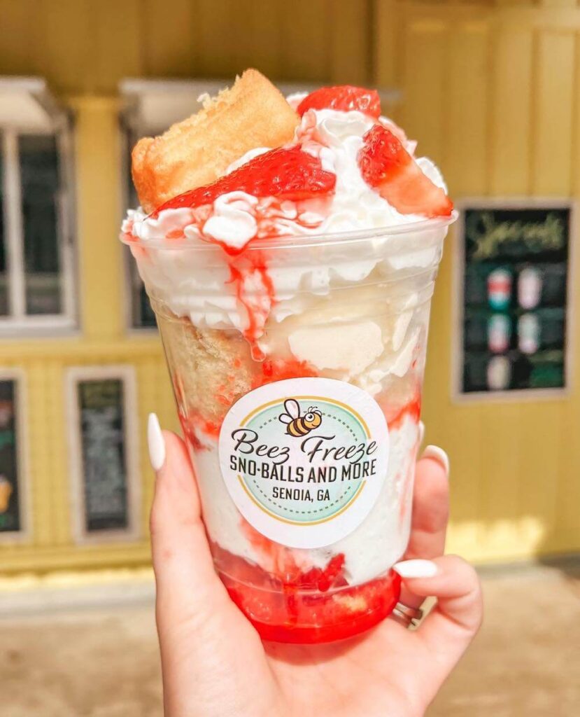 Strawberry milkshake